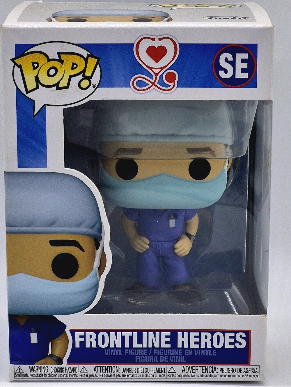 🩺 Funko Pop Frontline Heroes SE Special Edition Healthcare Worker NIB